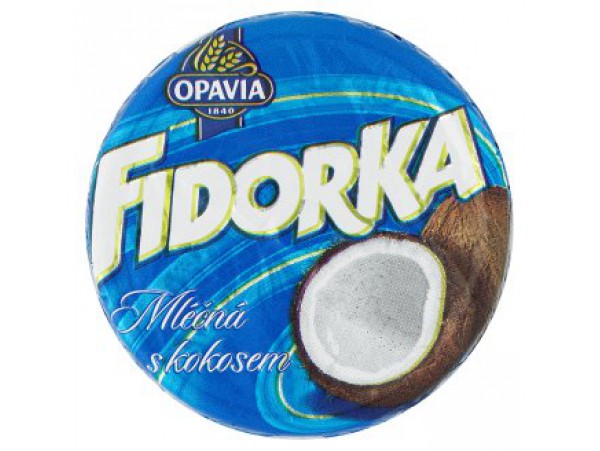 Opavia Fidorka вафли с кокосовой начинкой в молочном шоколаде 30 г